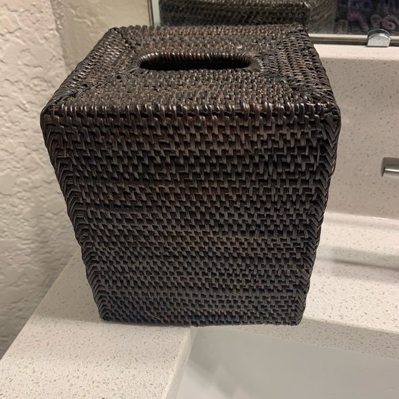 Pottery Barn Bath Free With 0 Purchase Pottery Barn Wicker Tissue